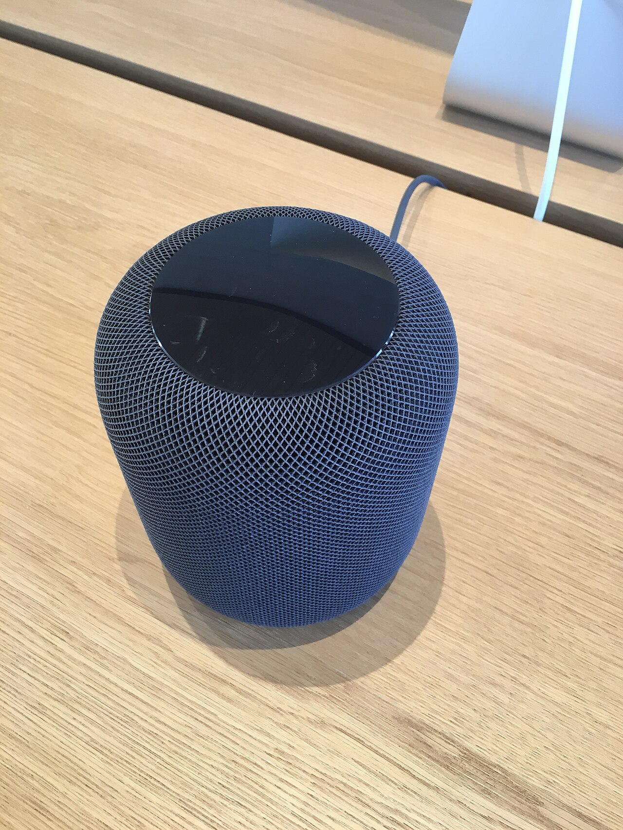 HomePod with a touchscreen